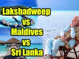 Narendra modi at Lakshadweep